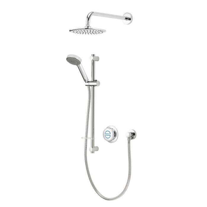 Quartz Classic Smart Digital Shower Concealed with Adjustable and Fixed ...